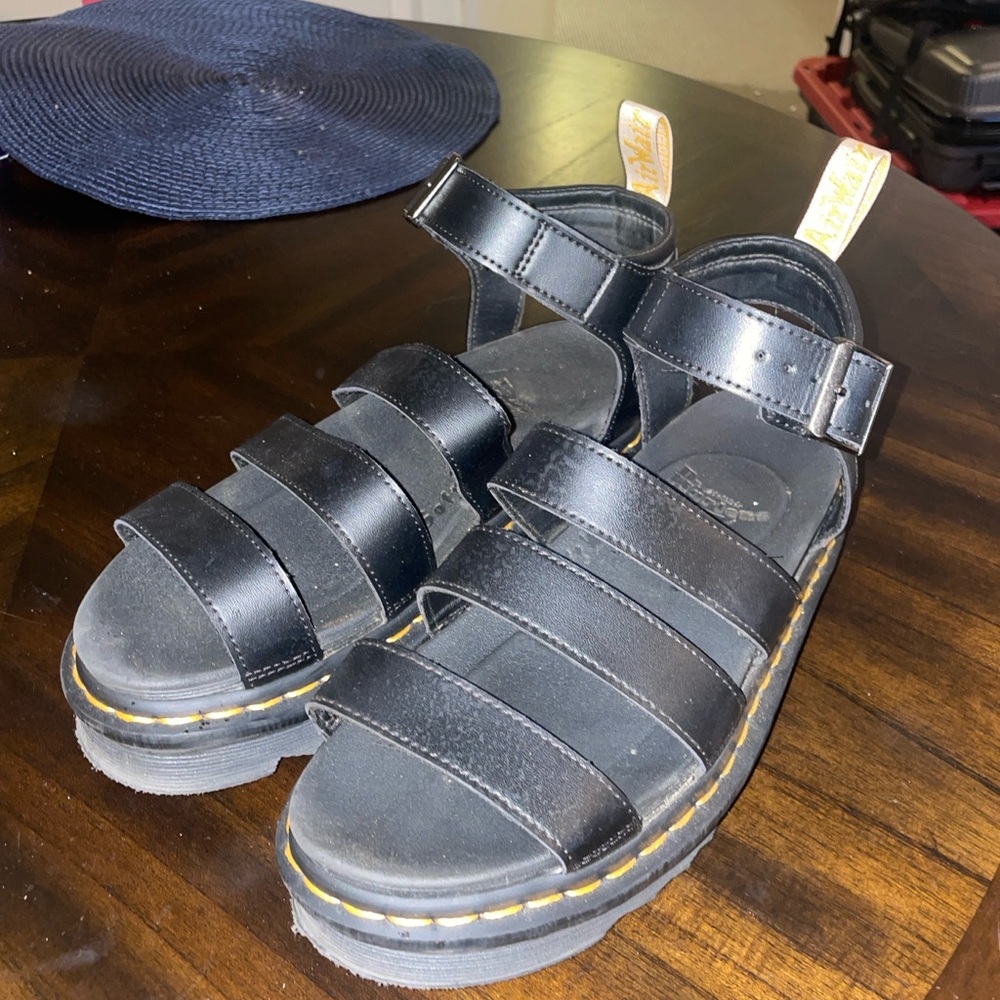 Doc Martin BLAIRE HYDRO LEATHER STRAP SANDALS